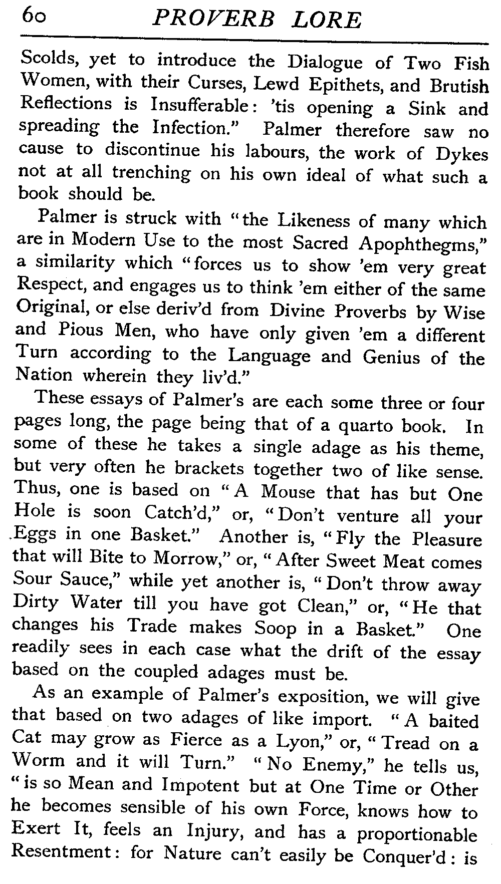 The Project Gutenberg Ebook Of Proverb Lore By F Edward - 