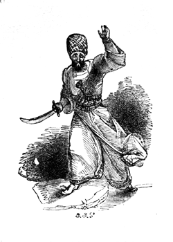 Sháh-Zemán, after having killed his Wife