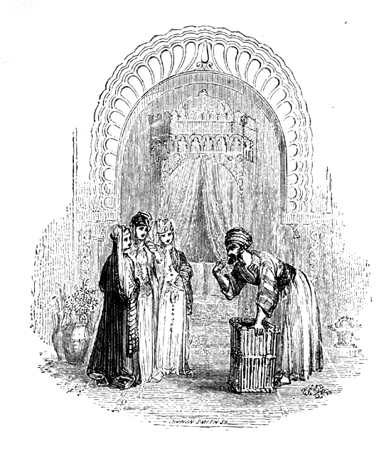 The Porter pleading with the Three Ladies