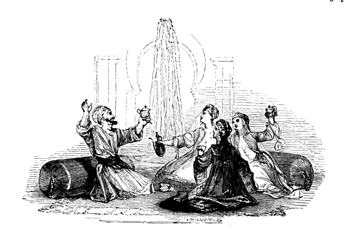 The Porter and Ladies carousing
