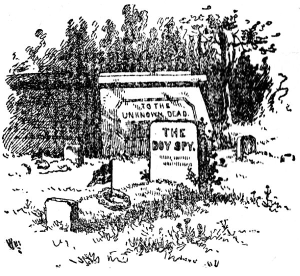 Tombstone: "THE BOY SPY'