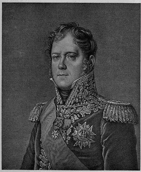 MICHEL NEY, PRINCE OF MOSKOWA
FROM AN ENGRAVING AFTER THE PAINTING BY F. GRARD