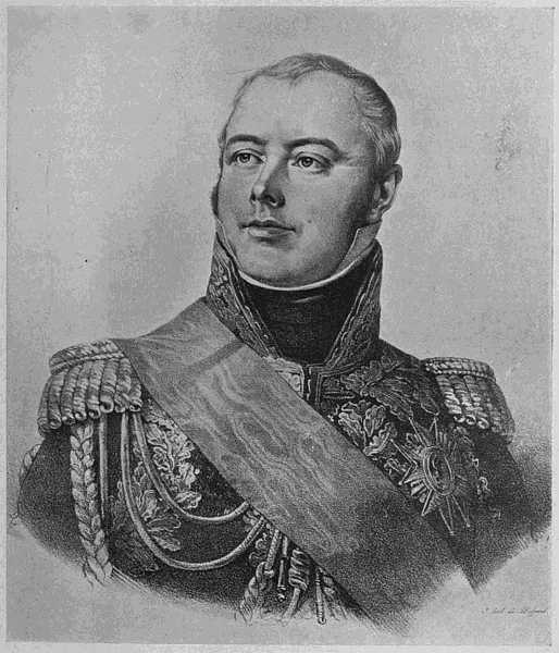 JACQUES TIENNE MACDONALD, DUKE OF TARENTUM
FROM A LITHOGRAPH BY DELPECH