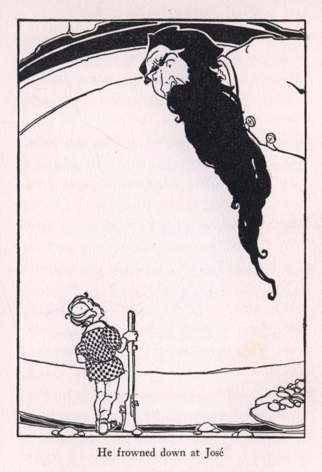 He frowned down at Jos