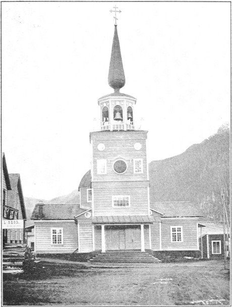 Copyright by E. A. Hegg, Juneau

Greek-Russian Church at Sitka