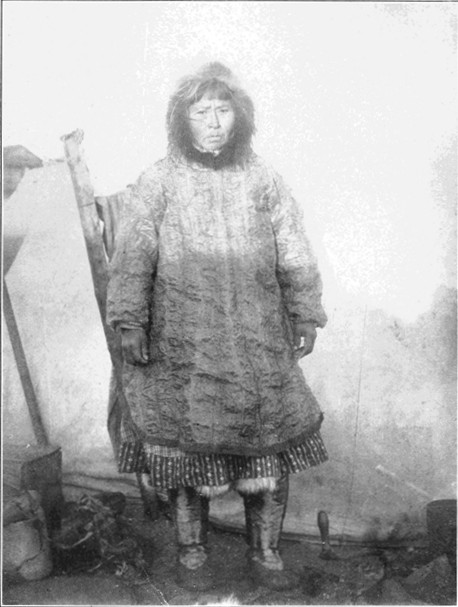 Copyright by F. H. Nowell, Seattle

Eskimo in Walrus-skin Kamelayka