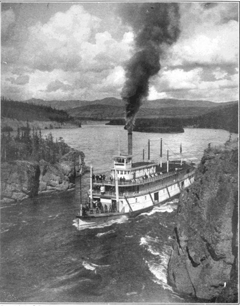 Copyright by J. Doody, Dawson

Steamer "White Horse" in Five-Finger Rapids