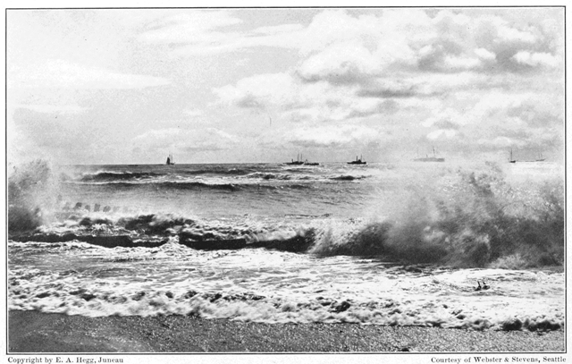 Copyright by E. A. Hegg, Juneau

Surf at Nome

Courtesy of Webster & Stevens, Seattle