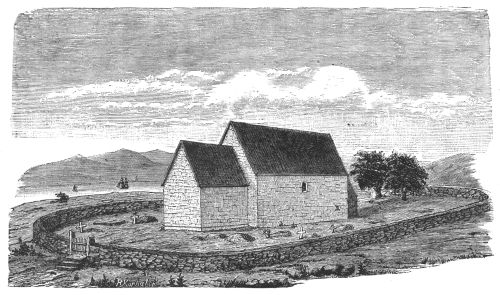 THE CHURCH AT MOSTER ISLAND (MOSTER&Ouml;), SUPPOSED TO HAVE BEEN BUILT BY OLAF TRYGGVESSON.