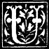 ORNAMENTAL CAPITAL 'U' ORNAMENTAL CAPITAL 'U'