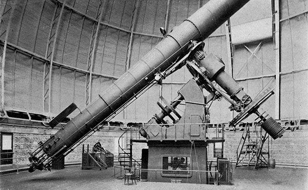 Fig. 42.—Equatorial mounting of the great telescope of the Yerkes Observatory.