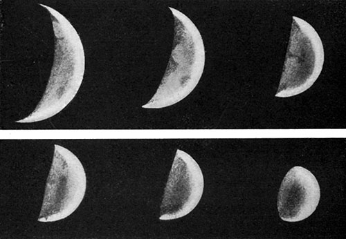 Fig. 94.—The phases of Venus.—Antoniadi.