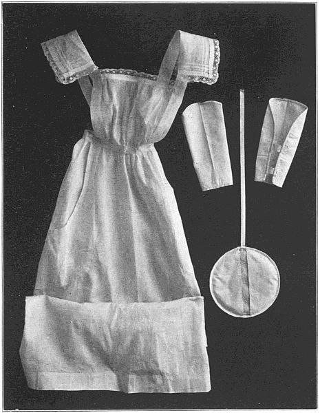 A COOKING SET OF Clothes.