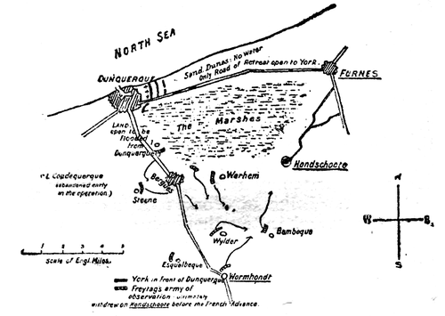 Operations round Dunquerque. September 1793.