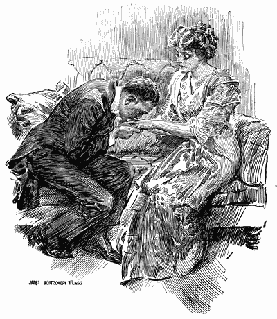 Illustration by James Montgomery Flagg
From "The Right Stuff," by Ian Hay