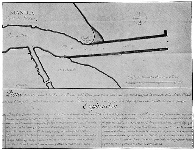 Chart of the harbor bar of Manila, and vicinity of river Pasig, 1757
