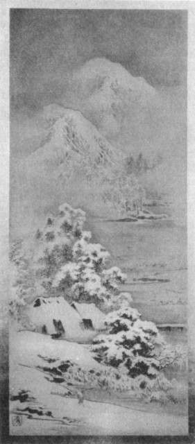Snow Scene in Kaga, by Kubota Beisen. Plate IV.