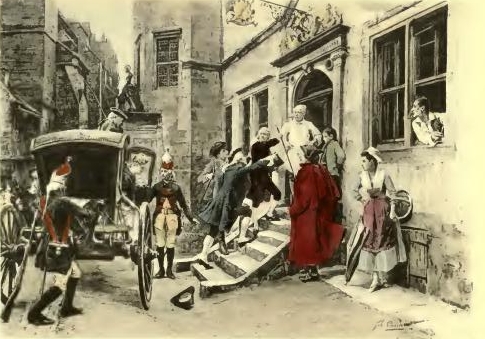 "Voltaire's arrest at Frankfort"