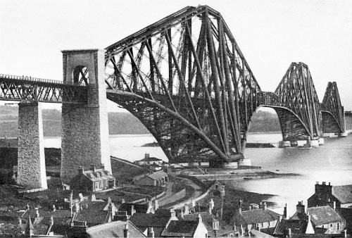 THE FORTH BRIDGE FROM THE NORTH