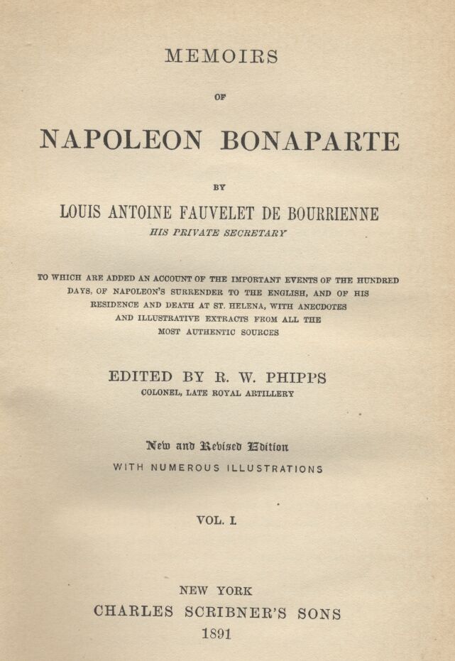 Memoirs of Napoleon Bonaparte Volume 3-1813-1821 