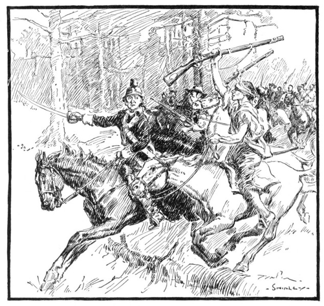 Marion and His Men Swooping Down on a British Camp.