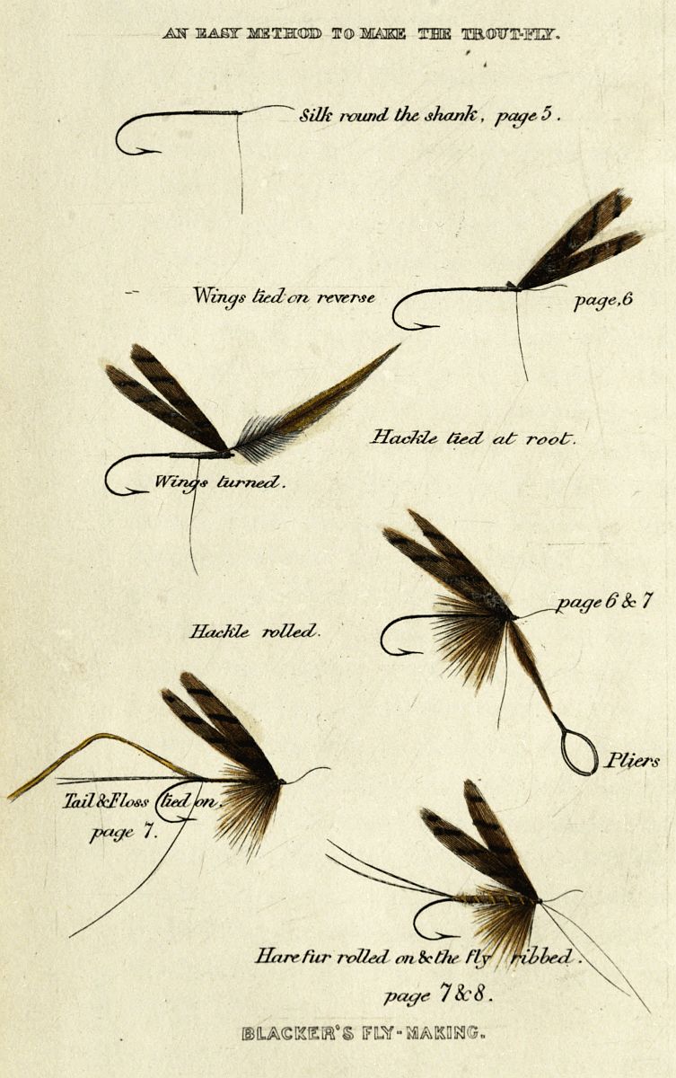 The Project Gutenberg eBook of Blacker's Art of Flymaking, by William  Blacker.