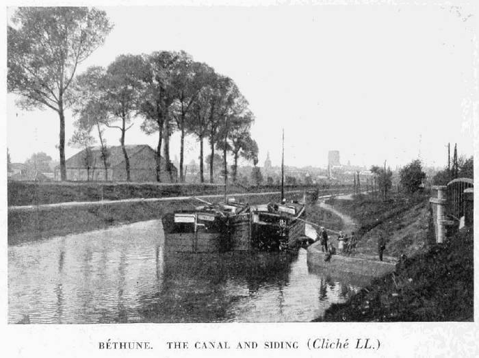BÉTHUNE. THE CANAL AND SIDING (Cliché LL.)