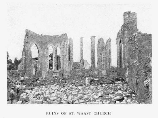 RUINS OF ST. WAAST CHURCH