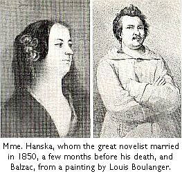 Mme. Hanska, whom the great novelist married in 1850.