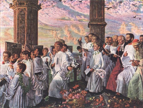 PLATE VIII.&mdash;MAY MORNING