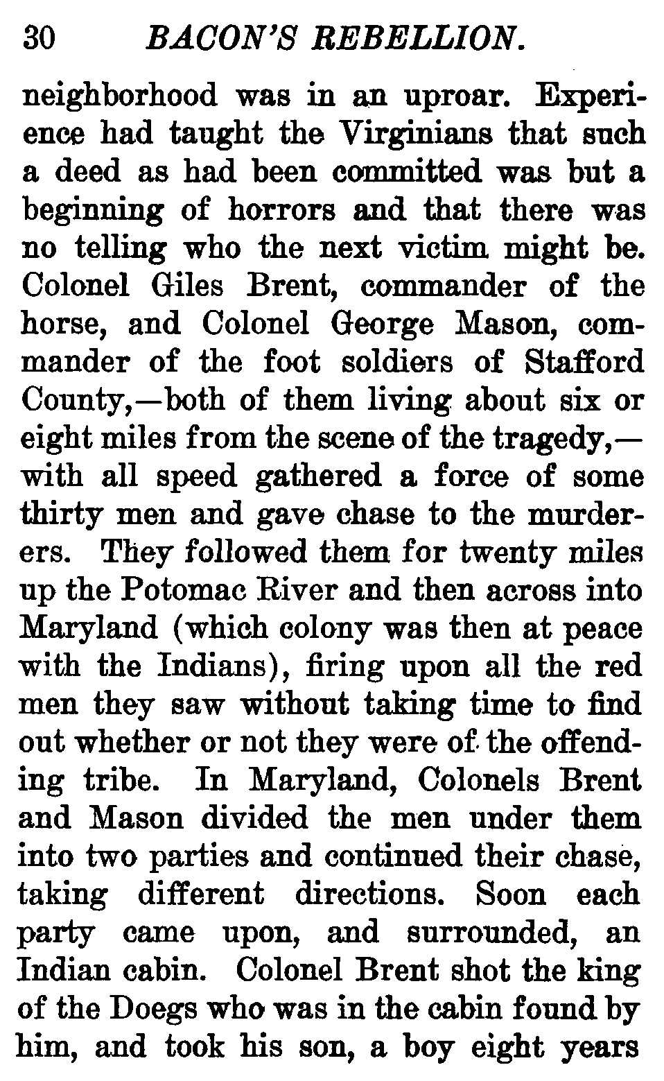 The Project Gutenberg eBook of The Story of Bacon's Rebellion, by