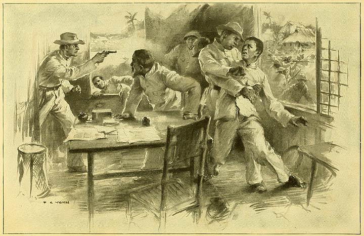The capture of Aguinaldo, March 22, 1901. The central fact of the American military occupation.