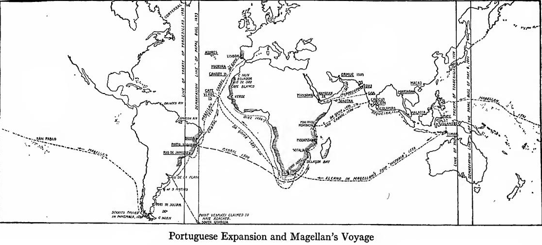 Portuguese Expansion and Magellan's Voyage.