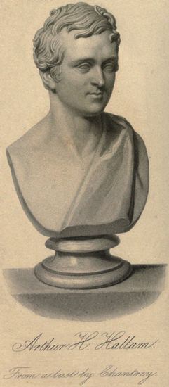 Arthur H. Hallam. From a bust by Chantrey.