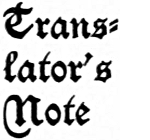 Translator's Note