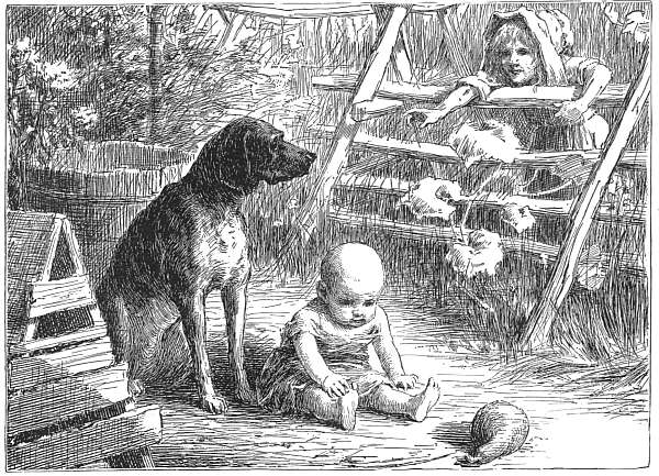 "SHE
SMILED UPON THE BABY"