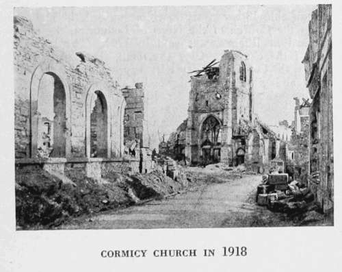 CORMICY CHURCH IN 1918