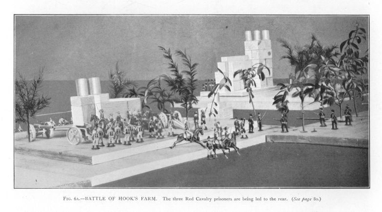 Fig. 6a--Battle of Hook's Farm.  Prisoners being led to the rear.
