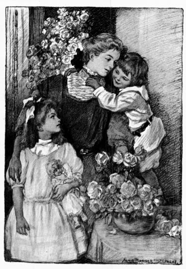 Flowers and children, children and flowers
