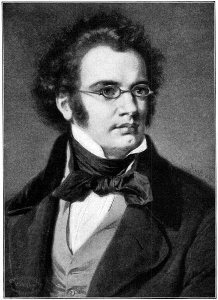 Portrait of Franz Peter Schubert.