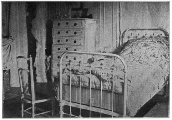 THE BED ON WHICH I WAS BOUND DURING THE "FATAL NIGHT."