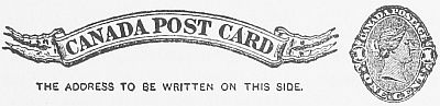 Post card design, 1887.