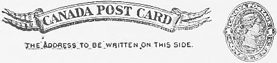 Post card design, 1891.