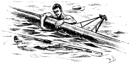 Swimming sculler