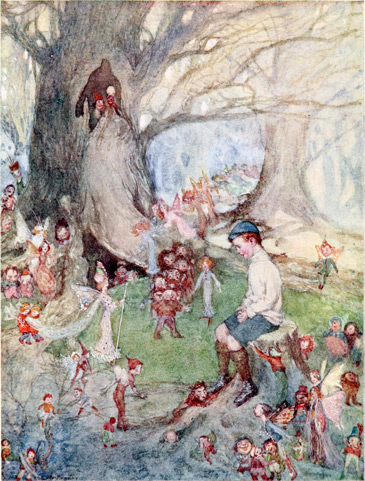 “The Fairy Ring was thronged with dancing Elves”