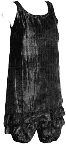 Black Silk Bathing Dress