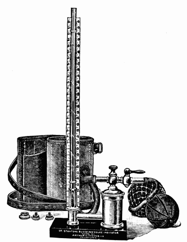 Fig. 14.—Stanton's sphygmomanometer.