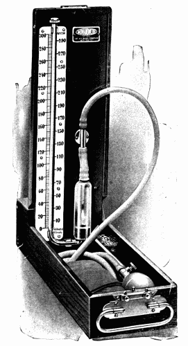 Fig. 16.—Desk model Baumanometer.