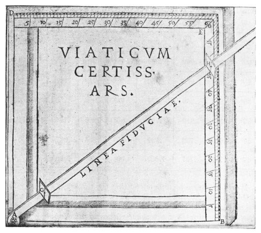A Quadrant of the Sixteenth Century
Finaeus's "De re et praxi geometrica," Paris, 1556