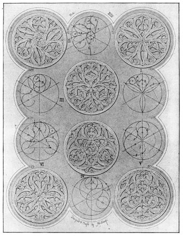 Gothic Designs employing Circles and the Equilateral Triangle